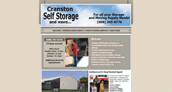 Desktop Screenshot of cranstonselfstore.com